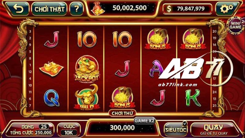 AB77 sân chơi cá cược game slot uy tín hàng đầu hiện nay tại Việt Nam.